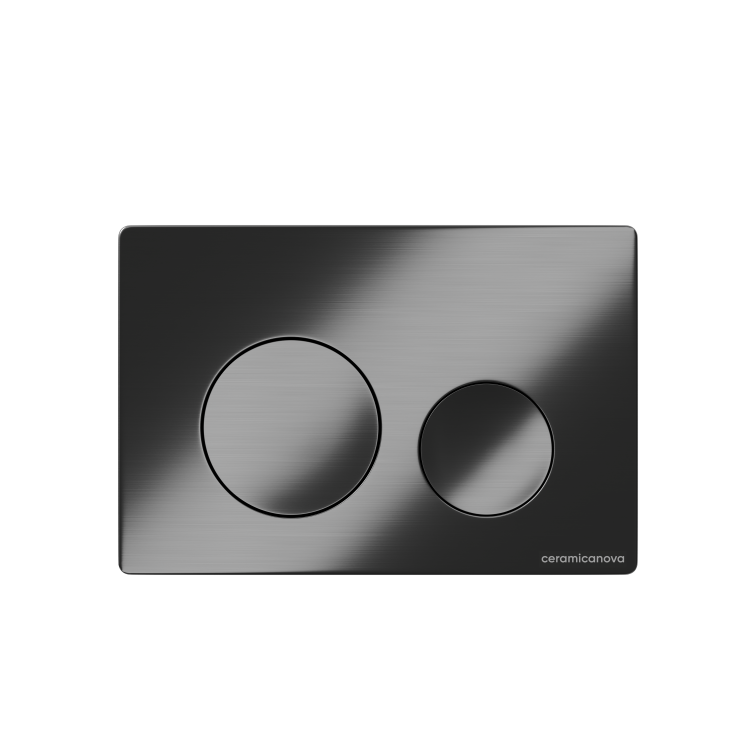 Кнопка смыва Ceramica Nova Balance Circle CN12-001GG вороненая сталь