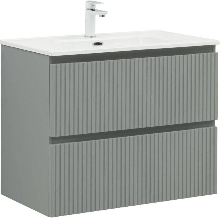 Тумба под раковину Aquanet Джейн (Flat) 335434 мисти грин, 80