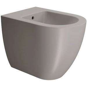 Биде напольное GSI Pura 8862105 серый беж матовый