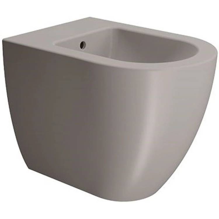 Биде напольное GSI Pura 8862105 серый беж матовый