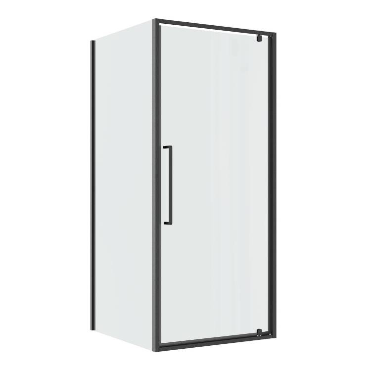 Душевой уголок Niagara Nova NG-35-8AGR-A80GR-34 профиль графит матовый, стекло прозрачное, 80x80x195