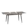 Стол обеденный Tetchair Balmoral 21861 серый, черный 120(160)x80x75 фото 7