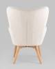 Кресло Stool Group Манго MANCO teddy white белый фото 6
