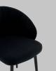 Стул Stool Group Пасаденика TG-pasadenika-frm999Gl черный, спинка гусиная лапка, велюр фото 8