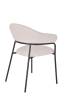 Стул Stool Group Leya DX-2548 MOHAIR-103 кремовый фото 6