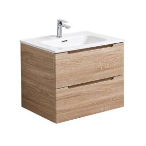 Тумба с раковиной BelBagno Etna 60 rovere bianco
