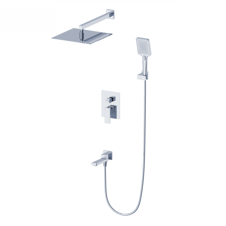 Душевой комплект Wonzon & Woghand WW-88087068-CR хром