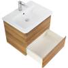 Тумба под раковину Belbagno Albano-Cer ALBANO-CER-500-2C-SO-RR 47x44x50 Rovere Rustico подвесная с двумя выкатными ящиками фото 5