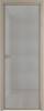 Межкомнатная дверь Profil Doors 1 AX цвет профиля Никель матовый, стекло безопасное 6 мм рэте 700x2000