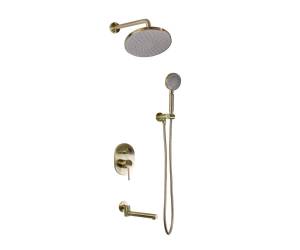 Душевой комплект Bronze de Luxe Scandi 14582BR бронза