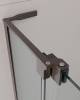 Душевой уголок Cezares SLIDER-AH-1-90-100/110-C-GM профиль оружейная сталь, стекло прозрачное, 100x90x195 фото 3