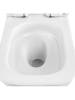 Унитаз подвесной BelBagno Kraft BB7106CH-TOR/SC безободковый, сиденье микролифт фото 9