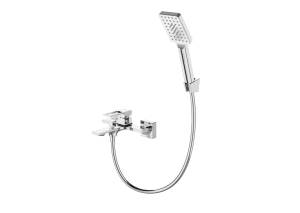 Смеситель для ванны с душем BelBagno LUC-VASM-CRM хром