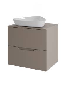 Тумба с раковиной Agger Свит SWE600ETLT-ST-7500W латте матовый, 60 см