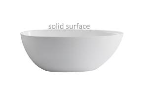 Ванна из искусственного камня Астра-Форм Исида 01010093 белая матовая, Solid Surface, 170x80