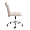 Набор из кресла и стула Tetchair Medeo LT 25054 бежевый, черный, флок фото 6