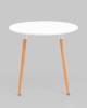Стол Stool Group Рокки New ROOKIE ROUND v.2 белый 80x74x80 фото 2