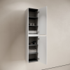 Шкаф-пенал Sancos Code PCD35W подвесной, 35x35x165, Белый фото 4