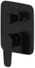 Смеситель для ванны Bravat Source PB8173218BW-2-ENG черный