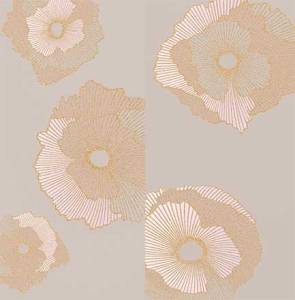 Панно Creto Mono 06-01-1-36-03-13-2434-0 Golden Flowers (Комплект 2 шт) 60x60