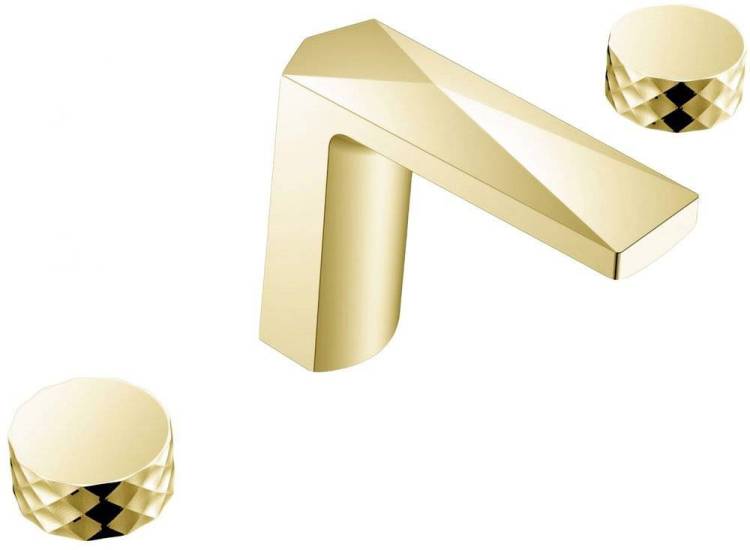 Смеситель для раковины Boheme Venturo 150-MG-DIAMOND матовое золото