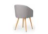 Деревянный стул Notta Монер 360 632665 Темно-серый (glory 20) / светлое дерево фото 4