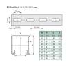 Профиль монтажный Walraven BIS RapidStrut (BUP1000) 41 x 82 x 2,5, L=6000 мм (хлыст) фото 2