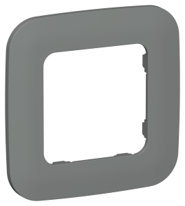 Рамка 1-постовая IEK Flite FI-M12-31-20-K80 мокрый асфальт