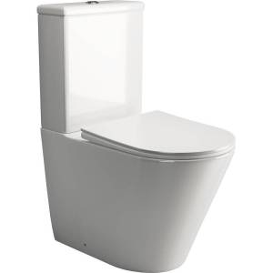 Унитаз-компакт Ceramica Nova Highlight CN1802 Rimless CN1802-B + CN1802-T (Распродажа)