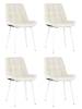 Набор из 4 стульев Stool Group Флекс AV 405-N01-02(P) X4 светло-бежевый