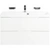 Тумба под раковину Belbagno Vittoria VITTORIA-800-2C-SO-BO-P 80x45x57 Bianco Opaco подвесная с двумя выкатными ящиками фото 2