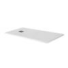 Поддон для душа BelBagno Uno TRAY-MR-UNO-AH-170/70-35-W-NO с сифоном и чёрной матовой декоративной накладкой, 170x70 фото 2