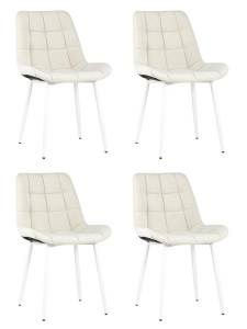 Набор из 4 стульев Stool Group Флекс AV 405-N01-02(P) X4 светло-бежевый