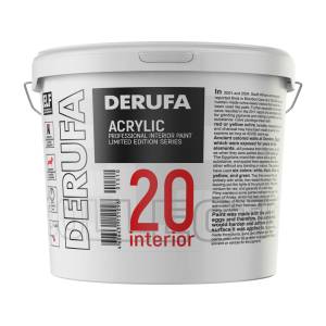 Краска интерьерная Derufa Интерьер - 20 (SG) 0.9 л