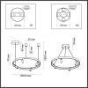 Подвесной светильник Odeon Light Fonda 4317/58L фото 5
