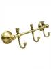 Крючок Bath Plus Bronx gold BXG-65705-3 тройной, бронза
