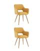 Набор из 2 стульев Stool Group Кромвель II CROMWELL II YELLOW X2 желтый