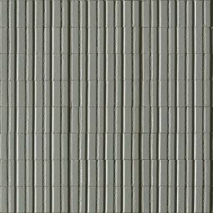 Керамогранит Ragno Glace RAEQ Struttura 3D Rayé Avio Glossy 20x7.5