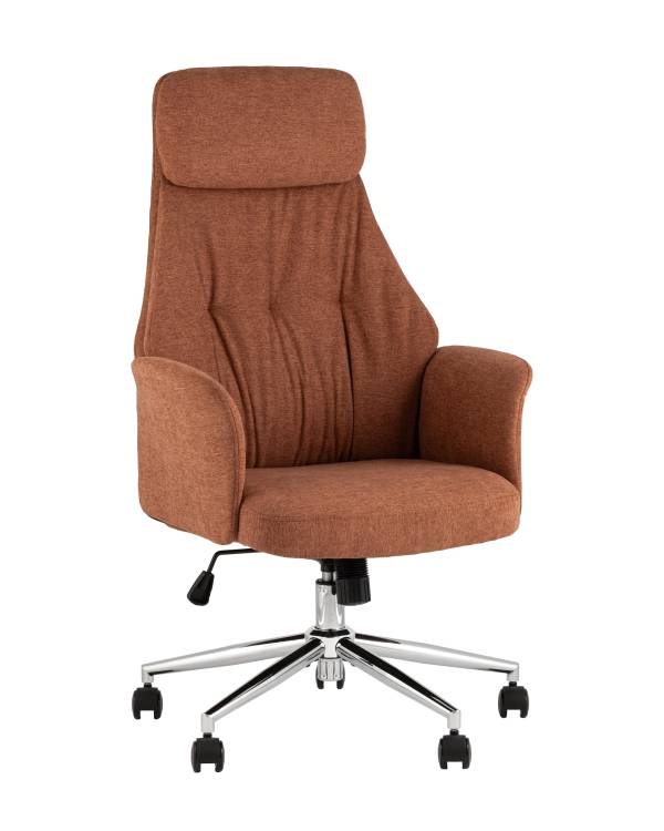 Кресло офисное Stool Group Topchairs Neoma YF-0515 ZE119A-5 terracotta Терракотовый