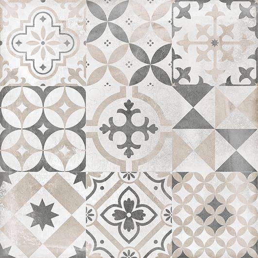 Керамогранит Lasselsberger Ceramics Цемент 6046-0359 (7246-0005) Стайл Орнамент 45x45