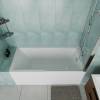 Акриловая ванна Vincea VBT-2G150-LG с ножками, белая, 150x70x47 фото 2