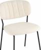 Стул Stool Group Кэрол FDC9003 DC2635-1A white букле белый, черные ножки фото 7