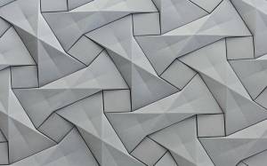 3D Фотообои Artegrafico «Мозаика из квадратов» POL-012 канвас