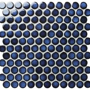 Мозаика Bonaparte Round midnight blue (2.8x2.8) 31.2x33x6