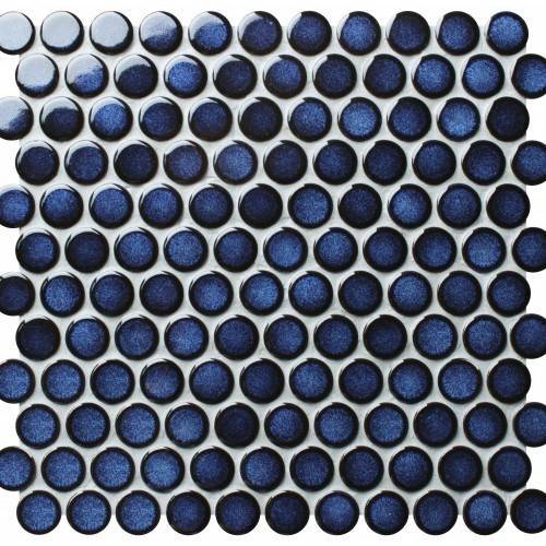Мозаика Bonaparte Round midnight blue (2.8x2.8) 31.2x33x6