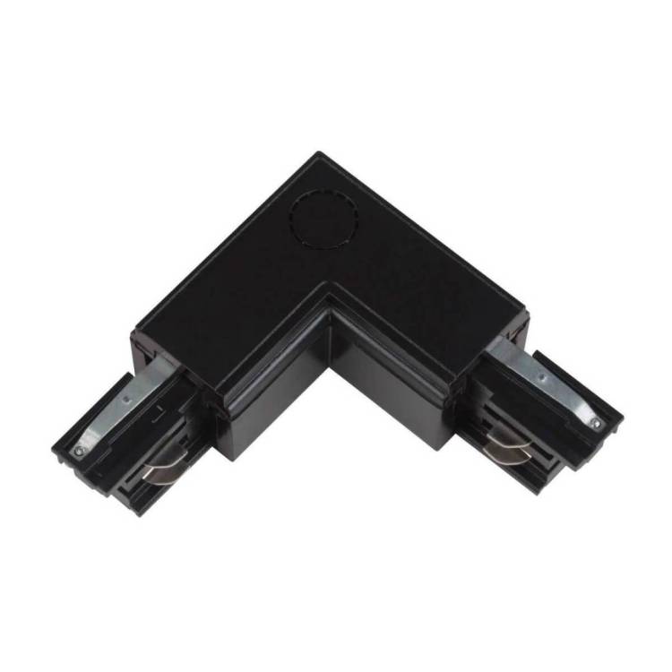 Соединитель для шинопроводов L-образный внутренний Uniel UBX-A22 Black