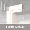 Плинтус под покраску Solid UHD42/80D 2000х79х12 фото 2