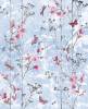 Фреска Ortograf Flora 31122 Sugar Tree baby blue Кракелюр Золото FK-G