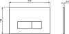 Кнопка смыва Ideal Standard Prosys Oleas R0121JG Matt Chrome (Матовый хром) фото 4