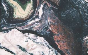 3D Фотообои Artegrafico «Камень в разрезе» KK-038 песок